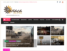 Tablet Screenshot of oaxacadiaadia.com